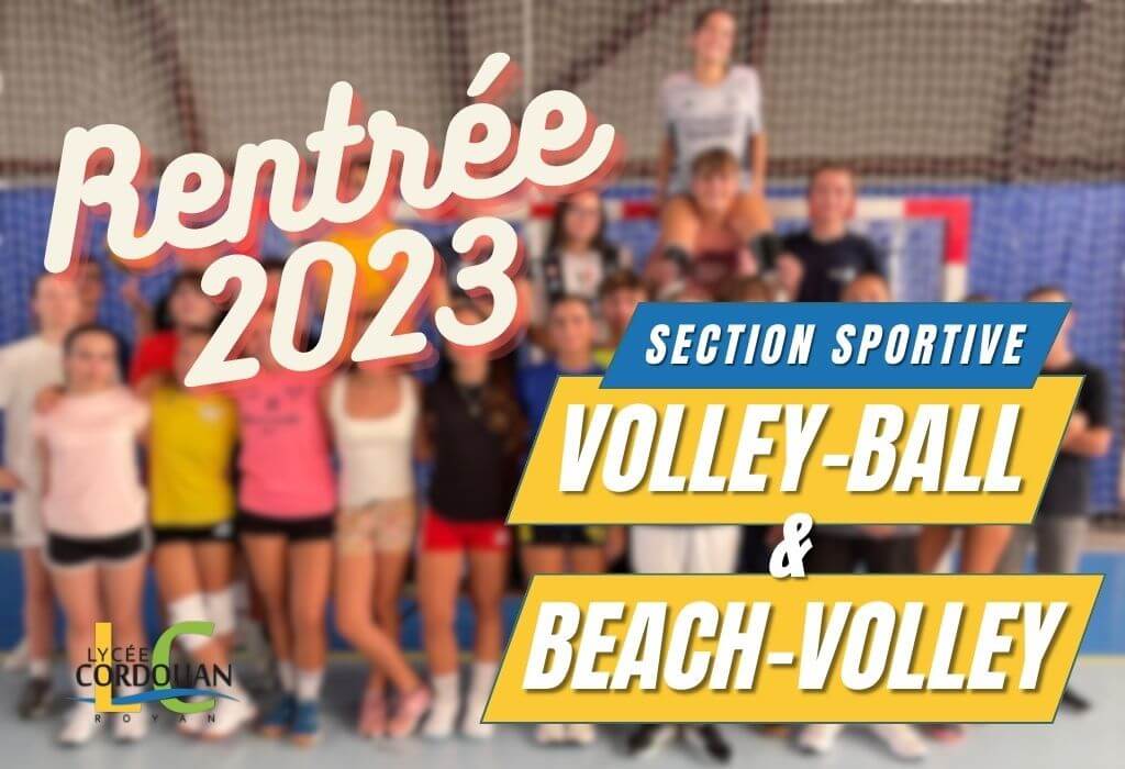Section Volley – Rentrée 2023
