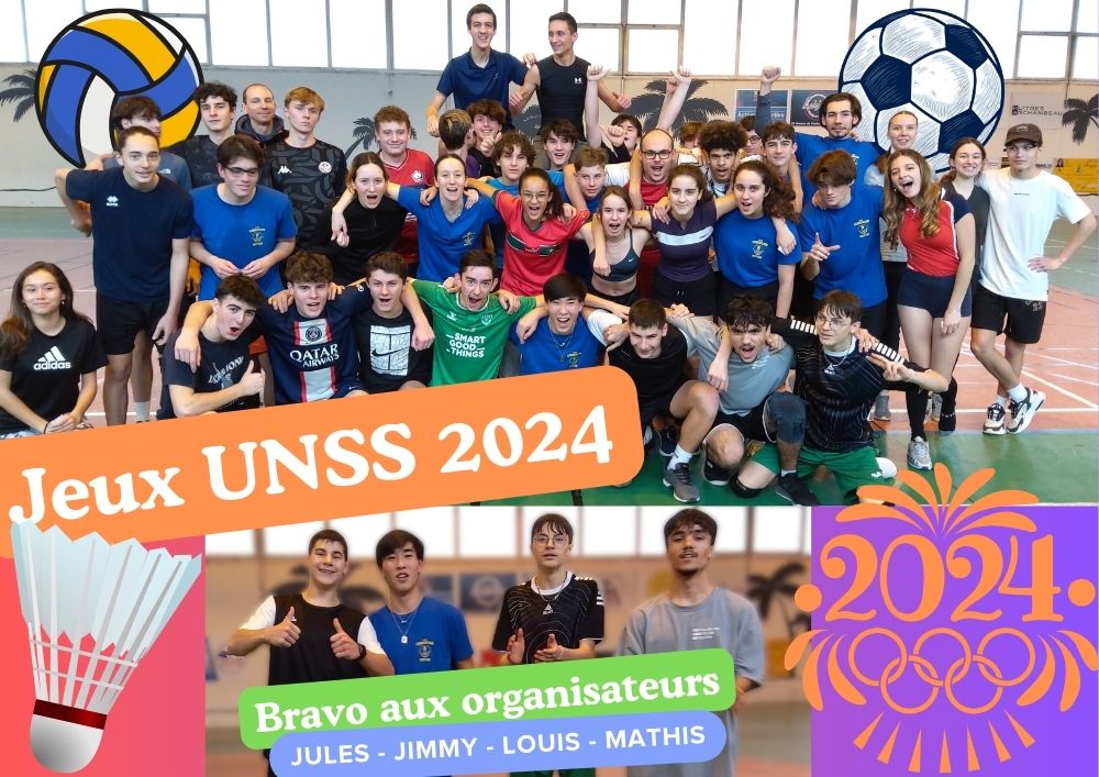 Jeux UNSS 2024 – un Grand Succès !!
