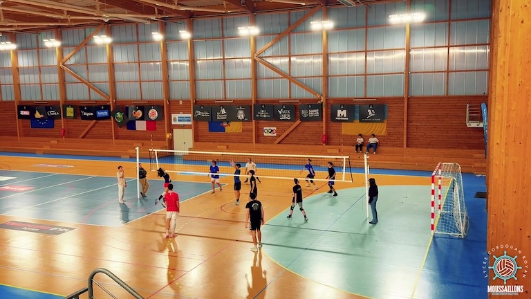 lycée Cordouan Section Sportive Volley - Les Moussaillons - Thomas VERET