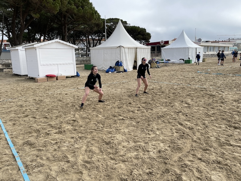 unss beach volley finale académique 2024 lycée cordouan
