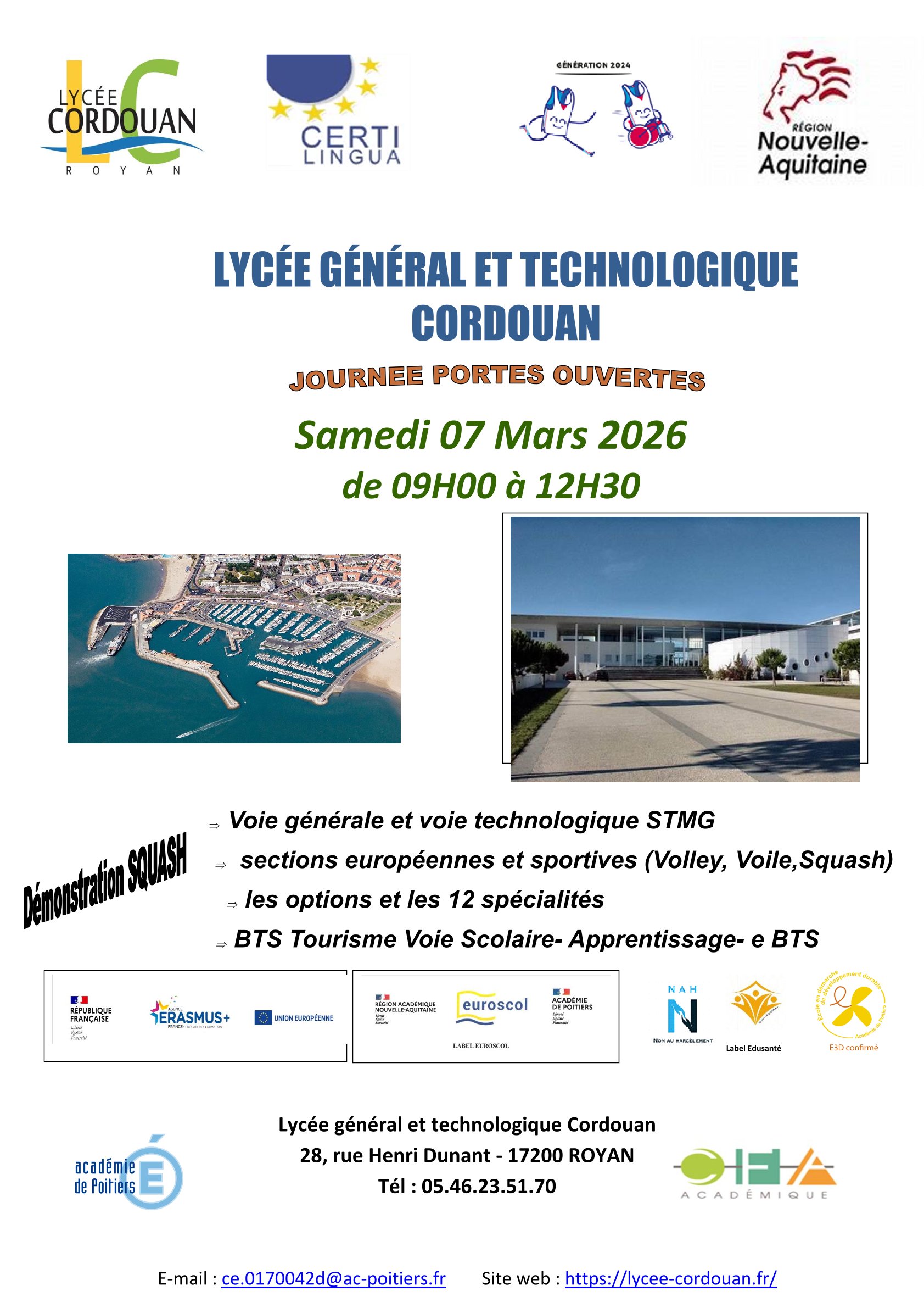 PORTES OUVERTES 2026