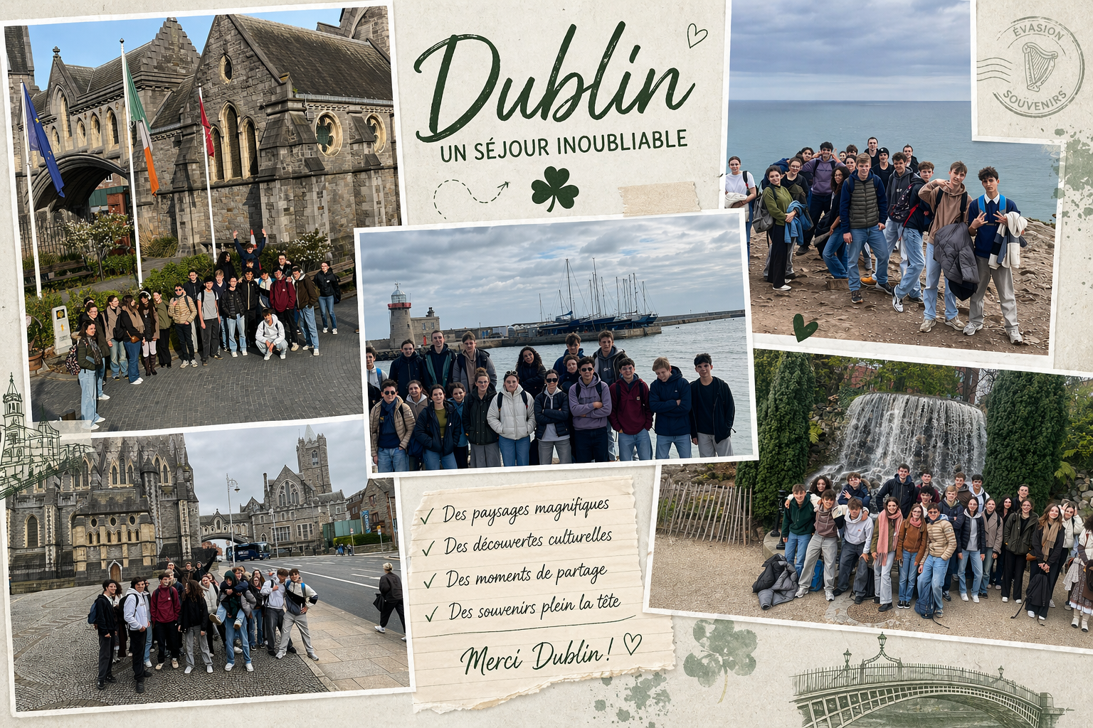 La section Euro-anglais à Dublin 🇮🇪