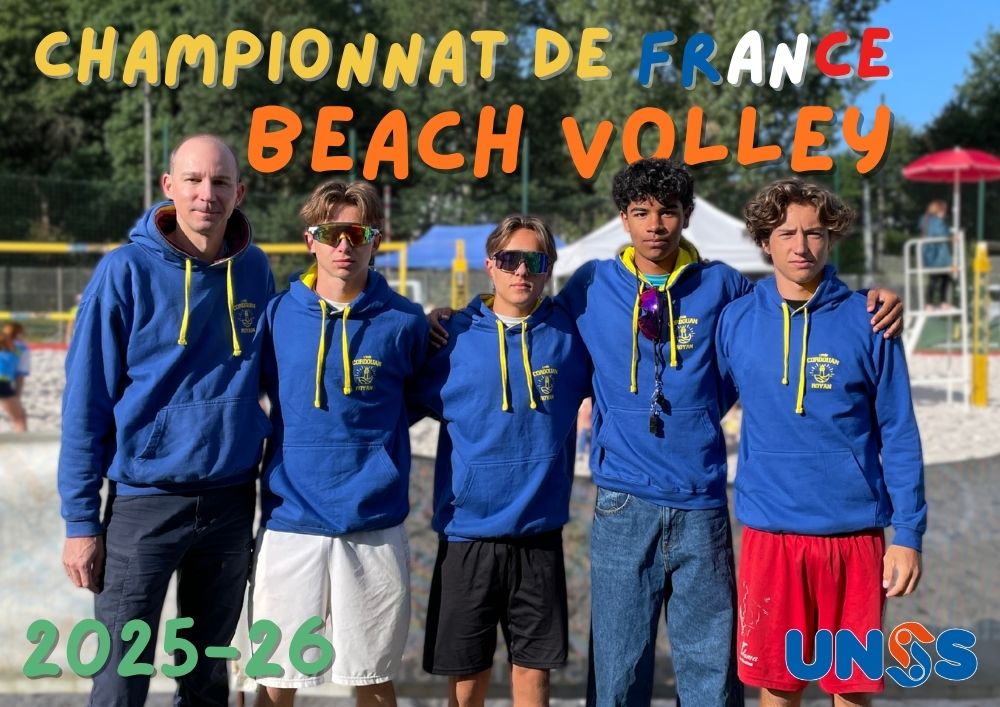 UNSS Beach Volley 2026 – Championnat de France