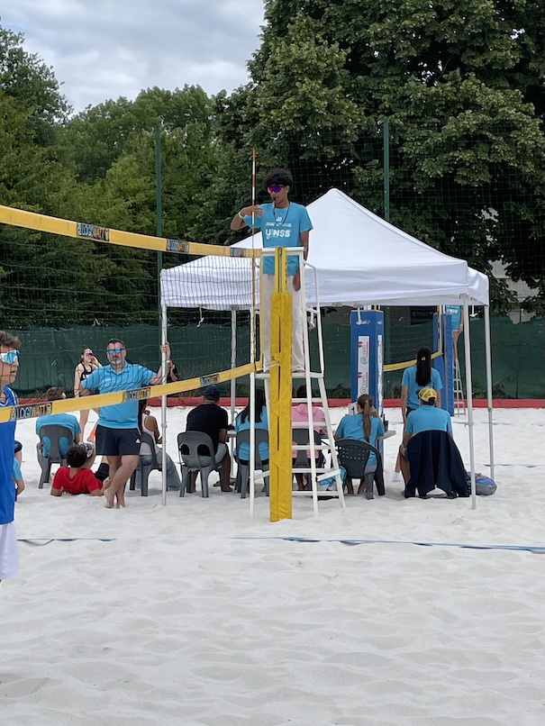 UNSS Beach Volley championnat de France 2026 lycée Cordouan Royan