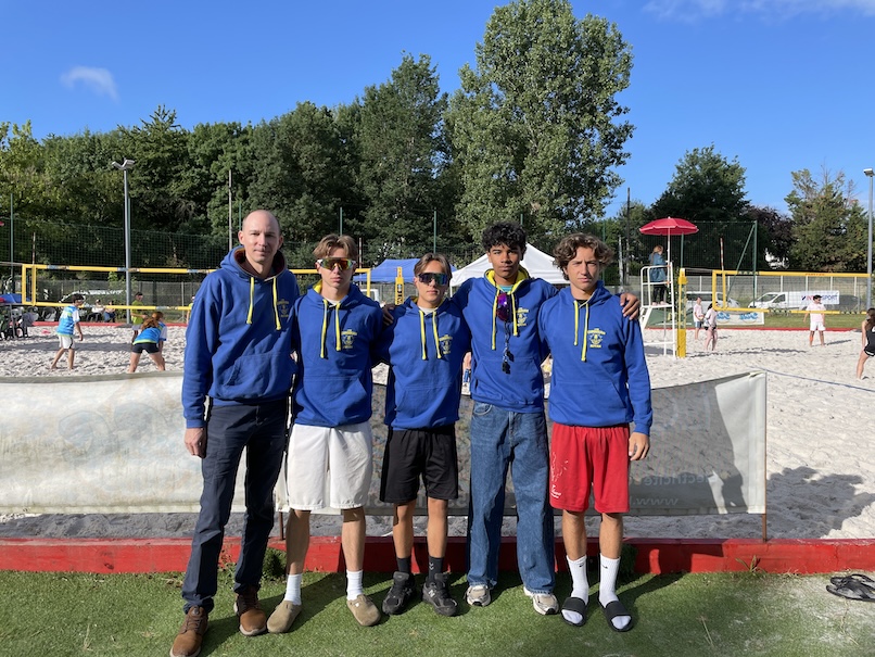 UNSS Beach Volley championnat de France 2026 lycée Cordouan Royan